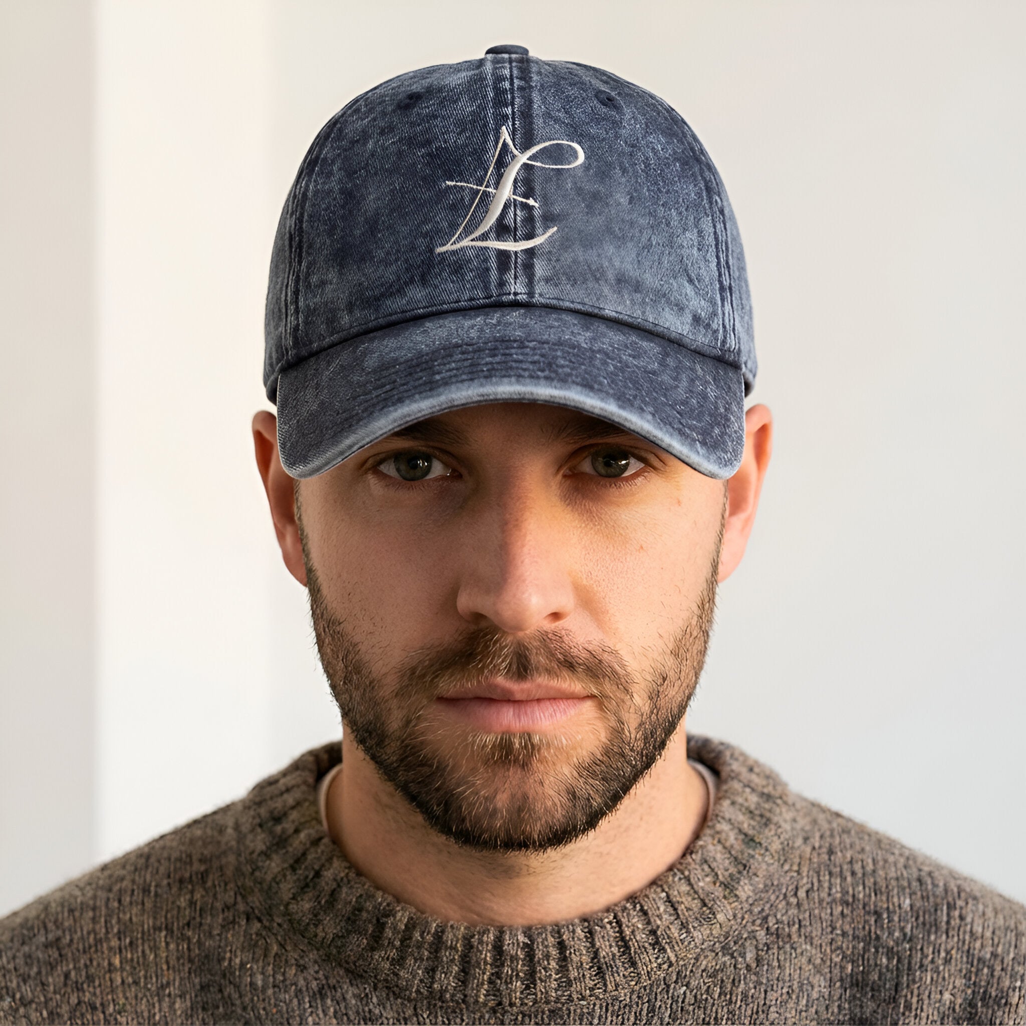 Vintage Cotton Twill Cap with LTS Luxe Archer Logo