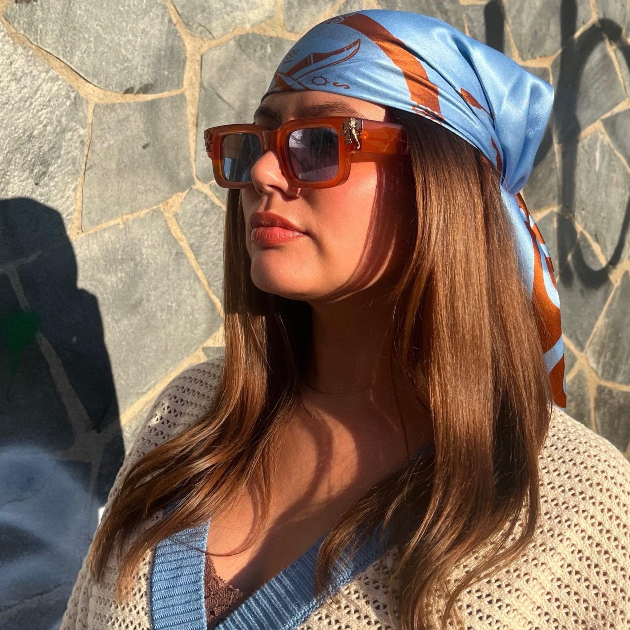 Anti - Logo Knitted Cardigan - Lion's Tale Studios