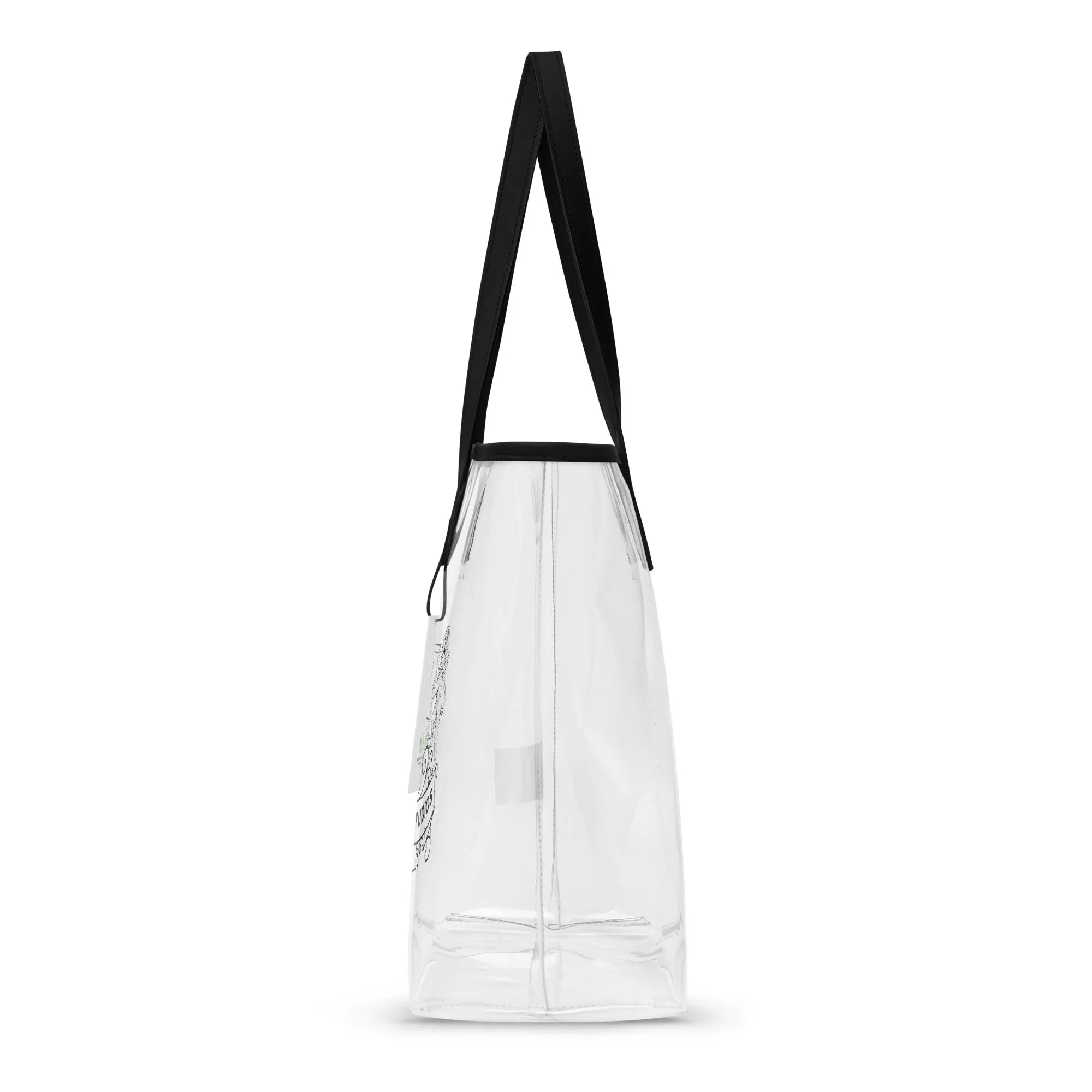 Clear Tote with LTS OG and Luxe Archer Logo - Lion's Tale Studios