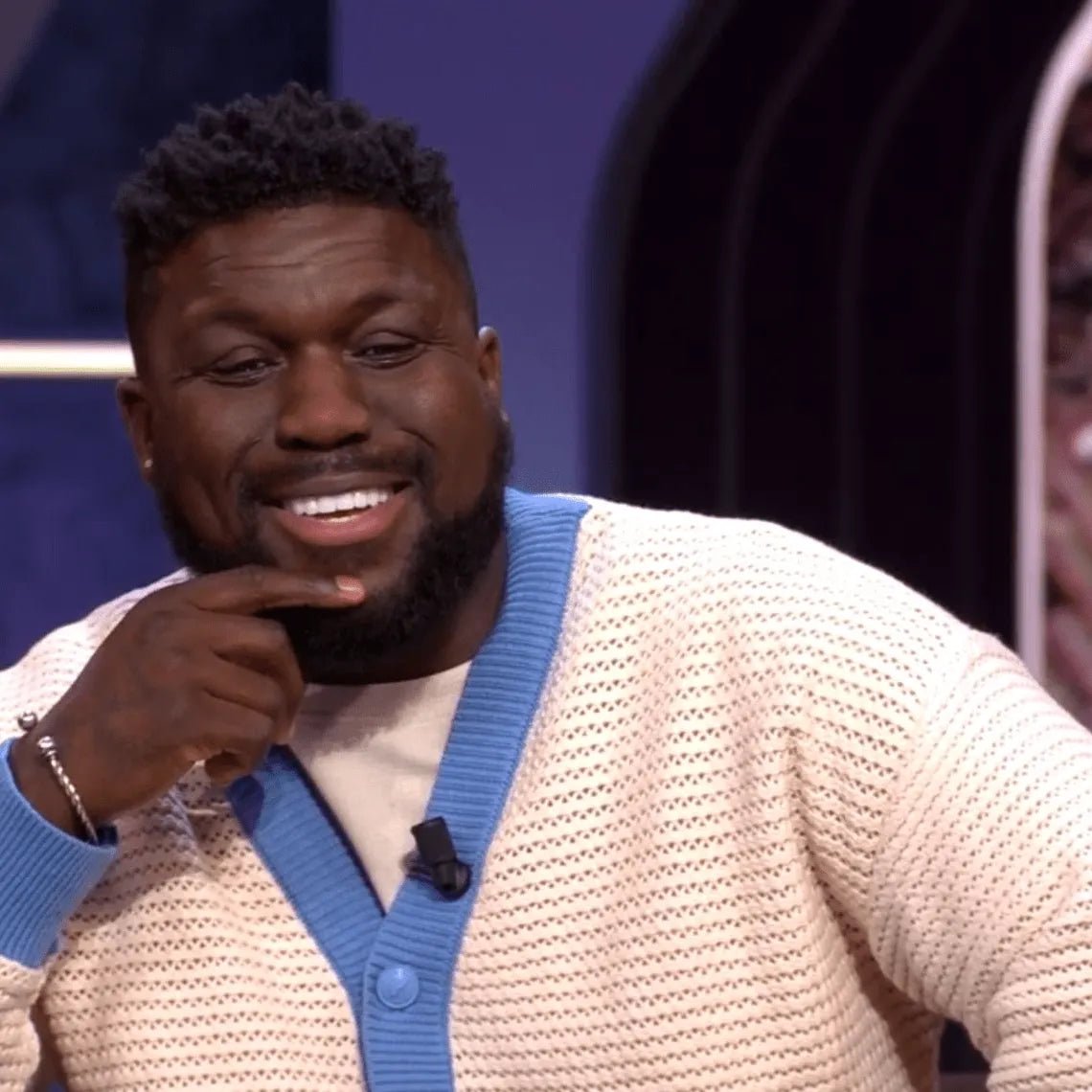 Anti - Logo Knitted Cardigan - Lion's Tale Studios