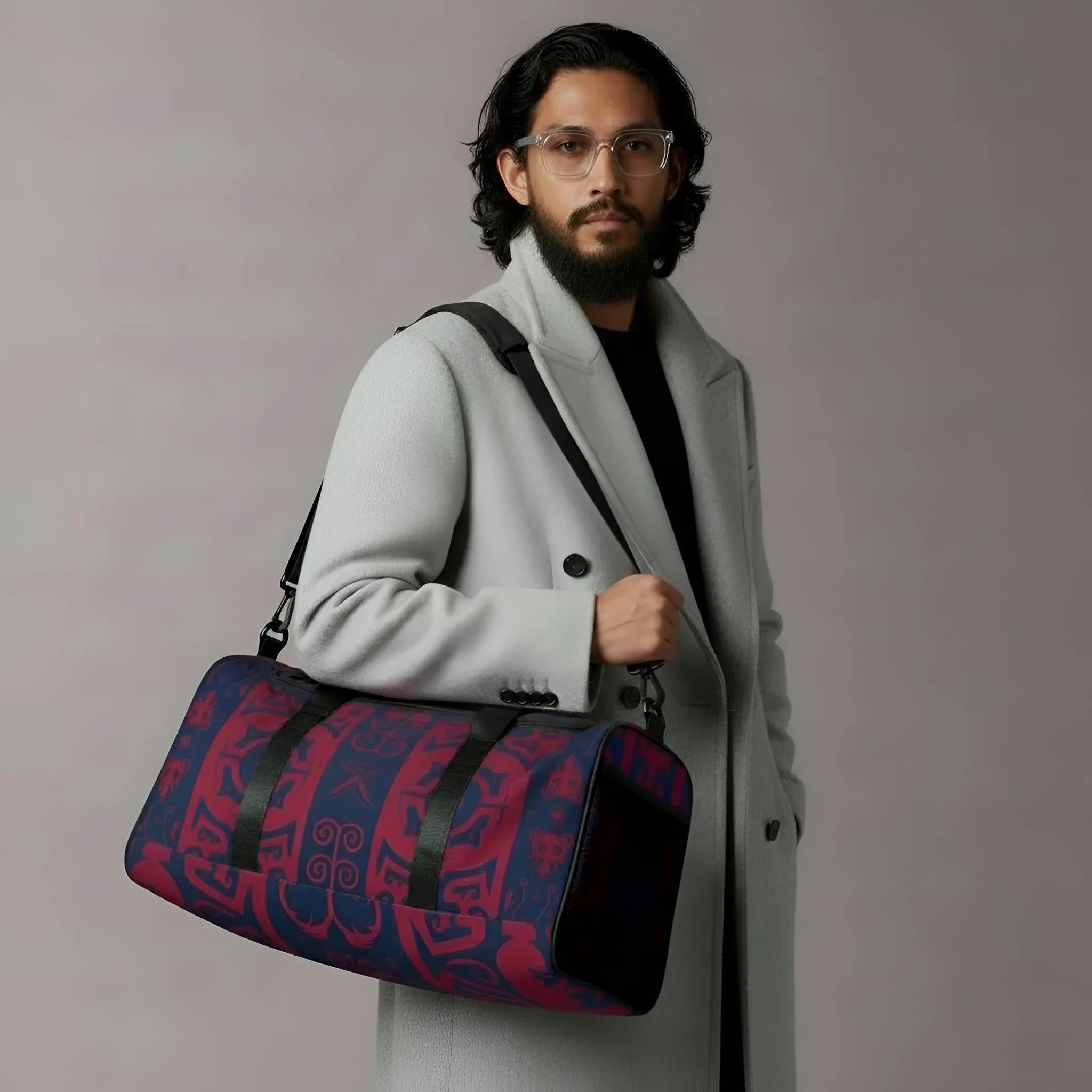 Duffle with LTS Eternal Print - Lion's Tale Studios