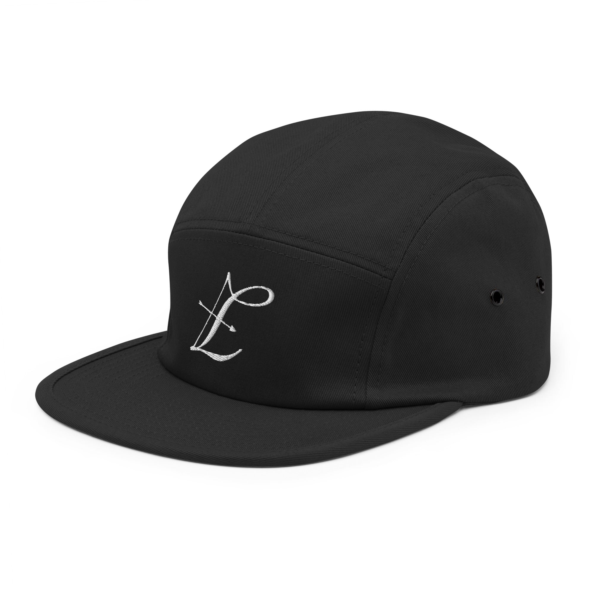 Five Panel Cap with LTS Luxe Archer Logo - Lion's Tale Studios