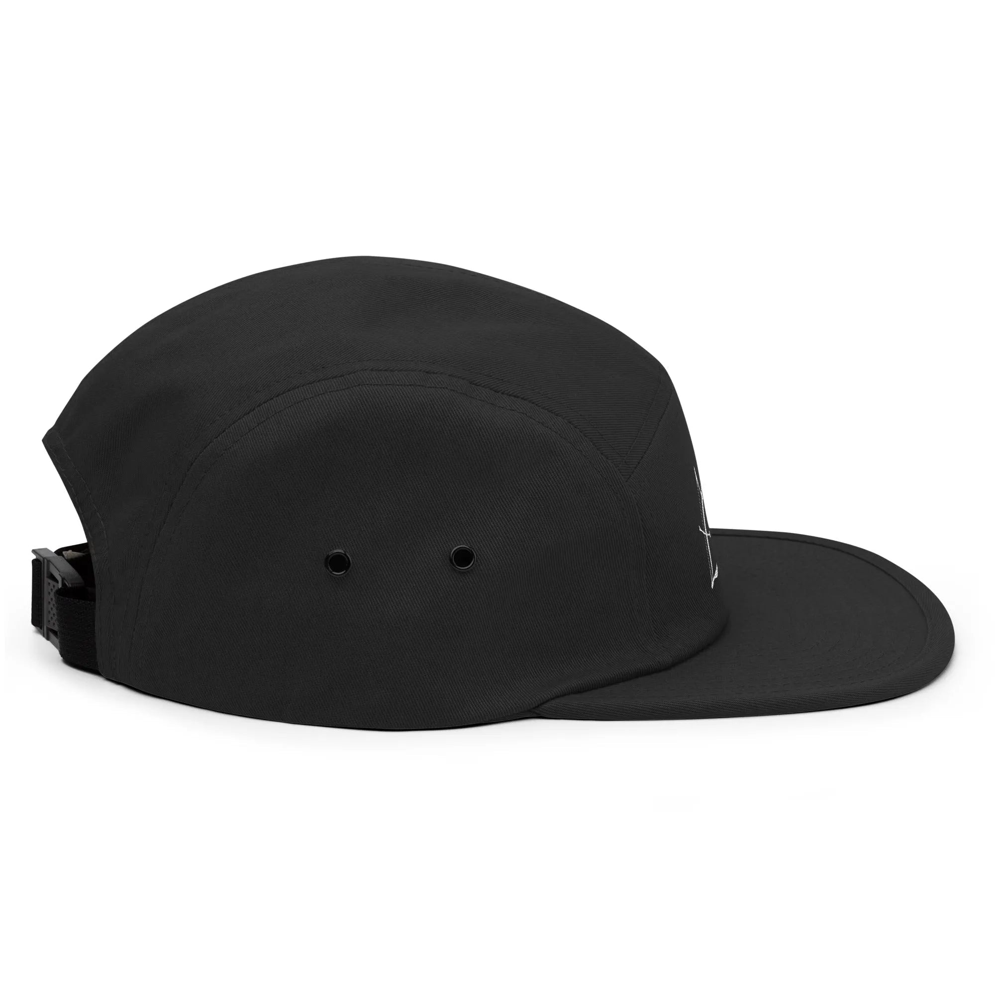 Five Panel Cap with LTS Luxe Archer Logo - Lion's Tale Studios