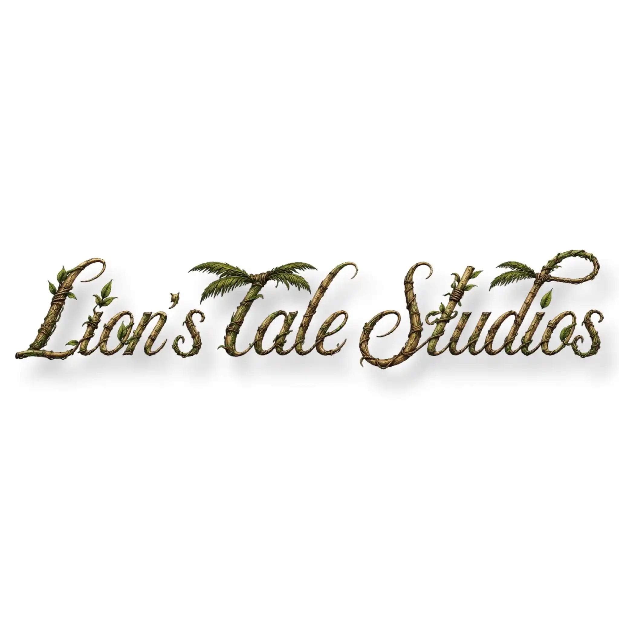 Men’s Boxy Tropical Heritage Tee - Lion's Tale Studios