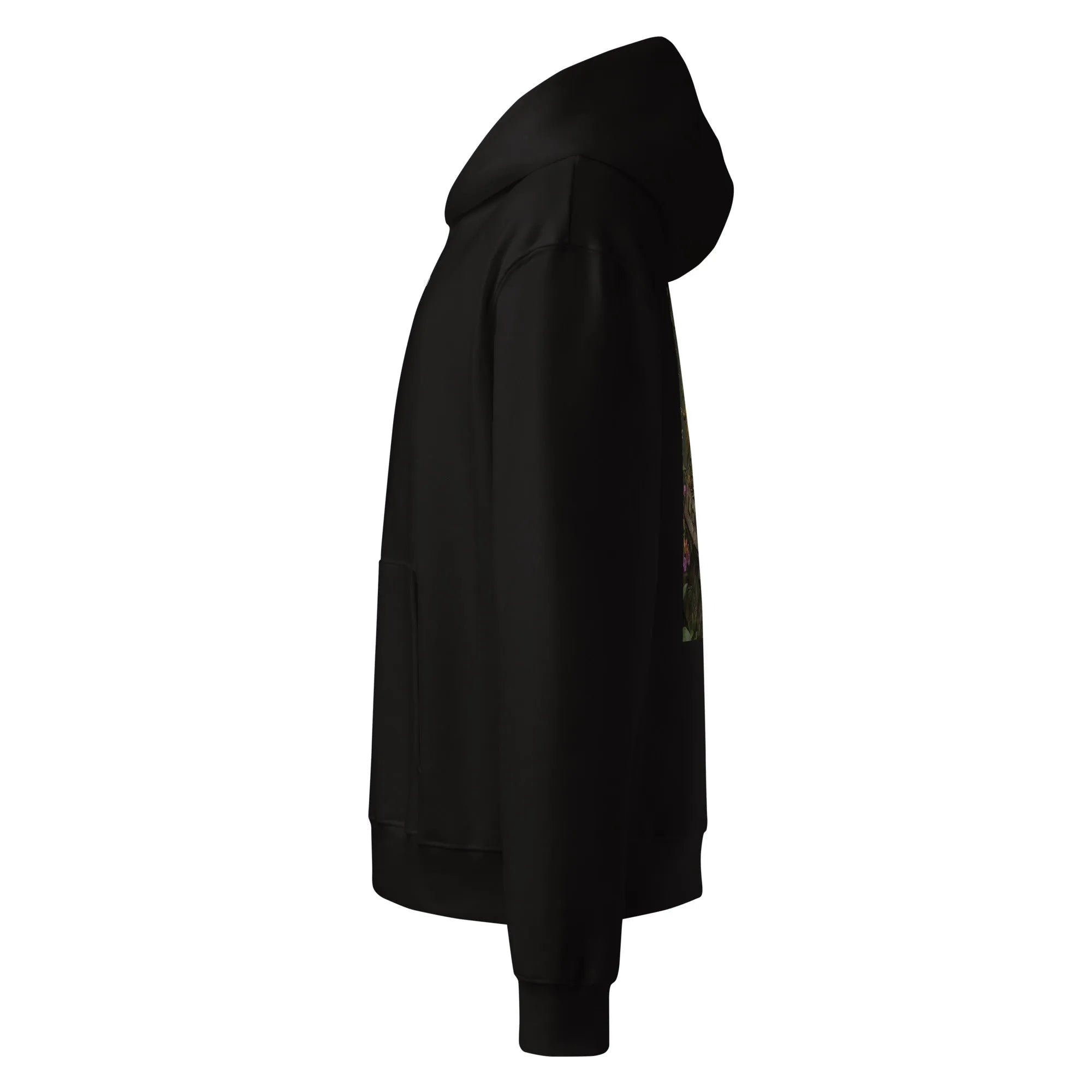 Oversized Heavyweight Hoodie with LTS Jungle Print - Lion's Tale Studios