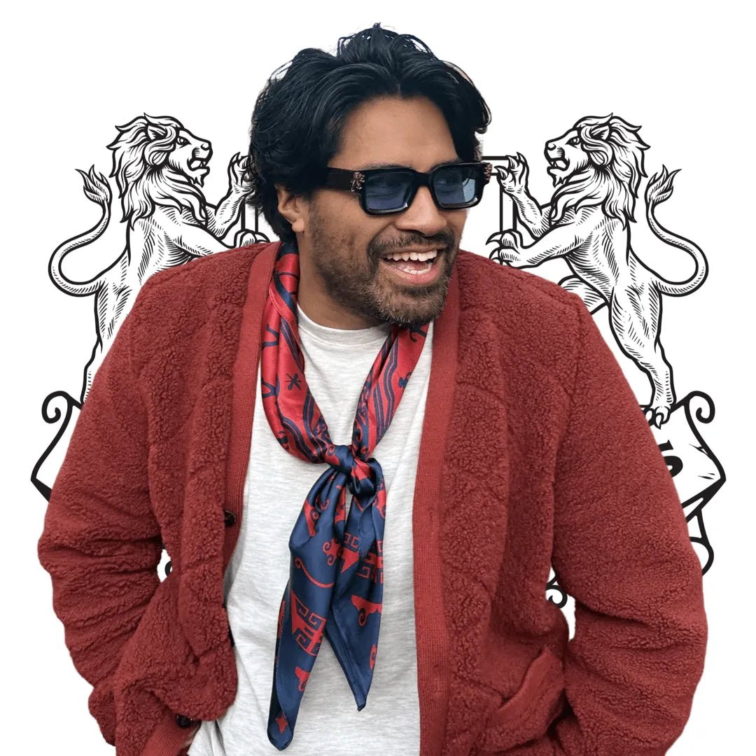 100% Pure Silk Scarf - Lion's Tale Studios