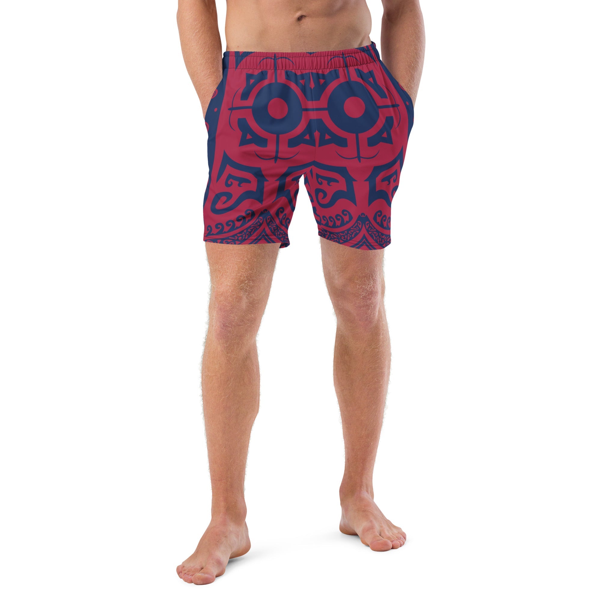 Recycled Swim Trunks with LTS Eternal Print - Lion's Tale Studios