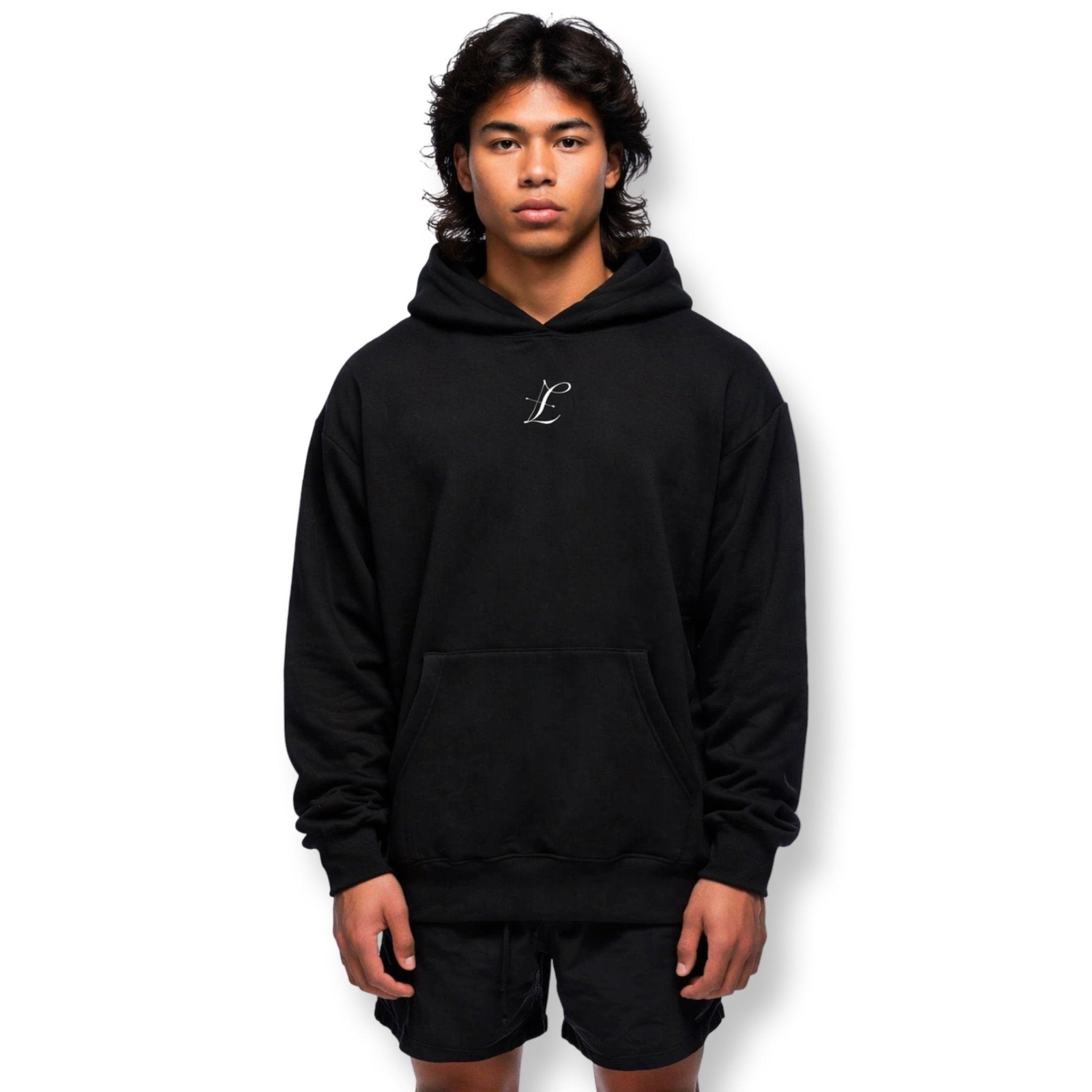 Relaxed Fit Hoodie with LTS Jungle Print - Lion's Tale Studios