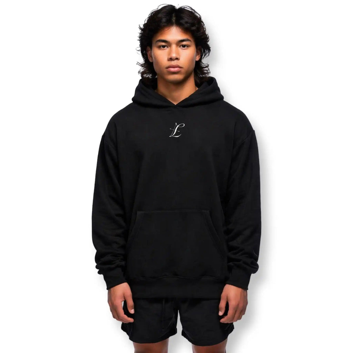 Relaxed Fit Hoodie with LTS Jungle Print - Lion's Tale Studios