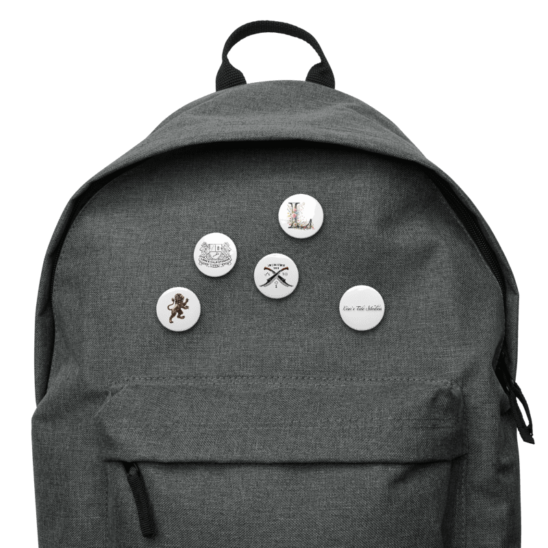 Set of LTS Pin Buttons - Lion's Tale Studios