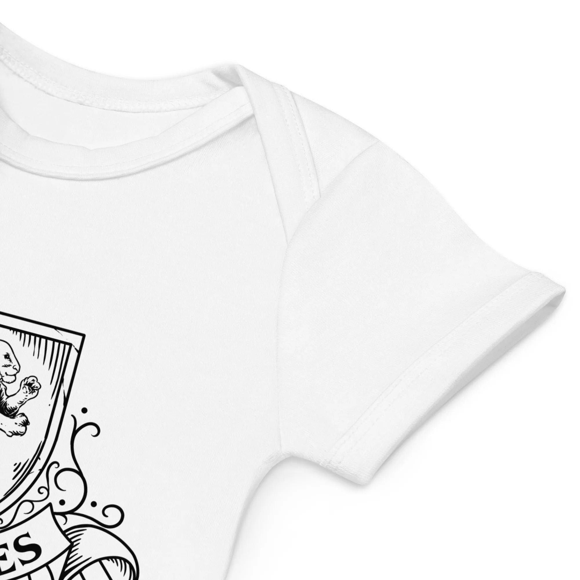 Unisex Baby Bodysuit with Tiny Tales Logo - Lion's Tale Studios