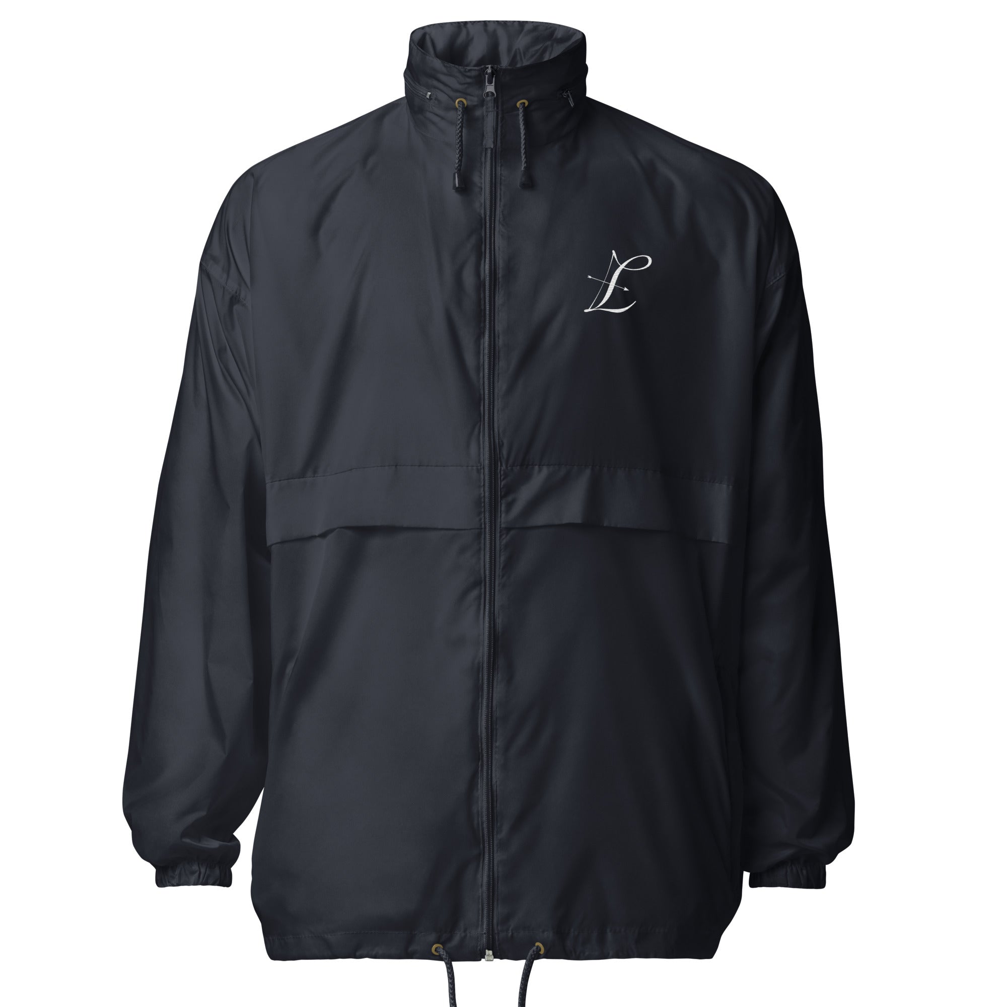 Unisex Windbreaker with LTS Luxe Archer Logo - Lion's Tale Studios