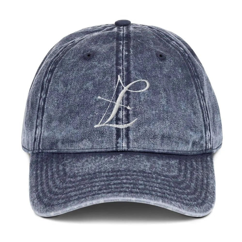 Vintage Cotton Twill Cap with LTS Luxe Archer Logo - Lion's Tale Studios