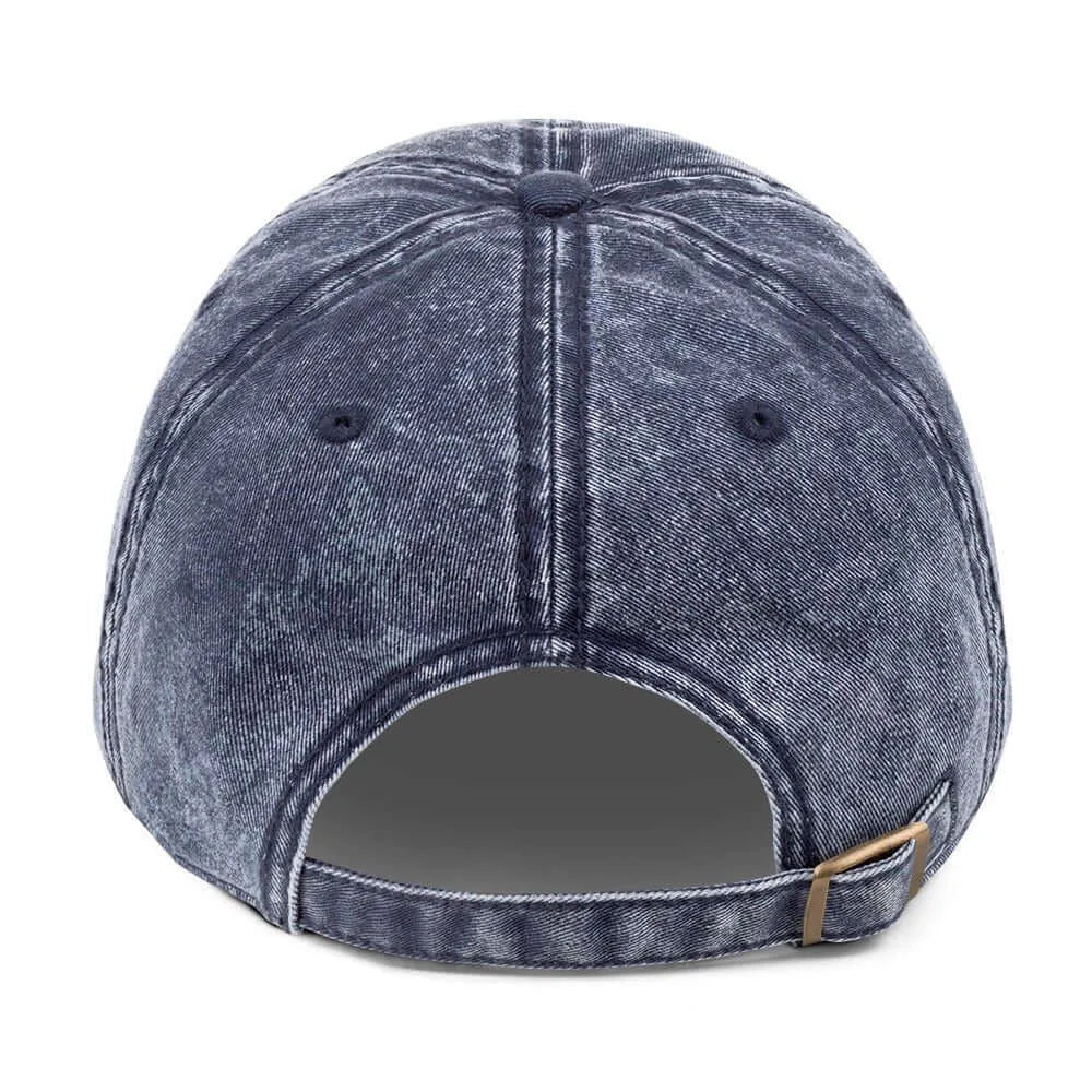 Vintage Cotton Twill Cap with LTS Luxe Archer Logo - Lion's Tale Studios