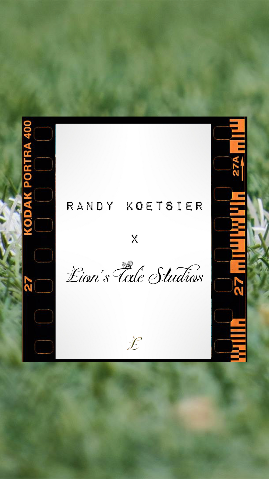 Blog #20 - Randy Koetsier x Lion's Tale Studios