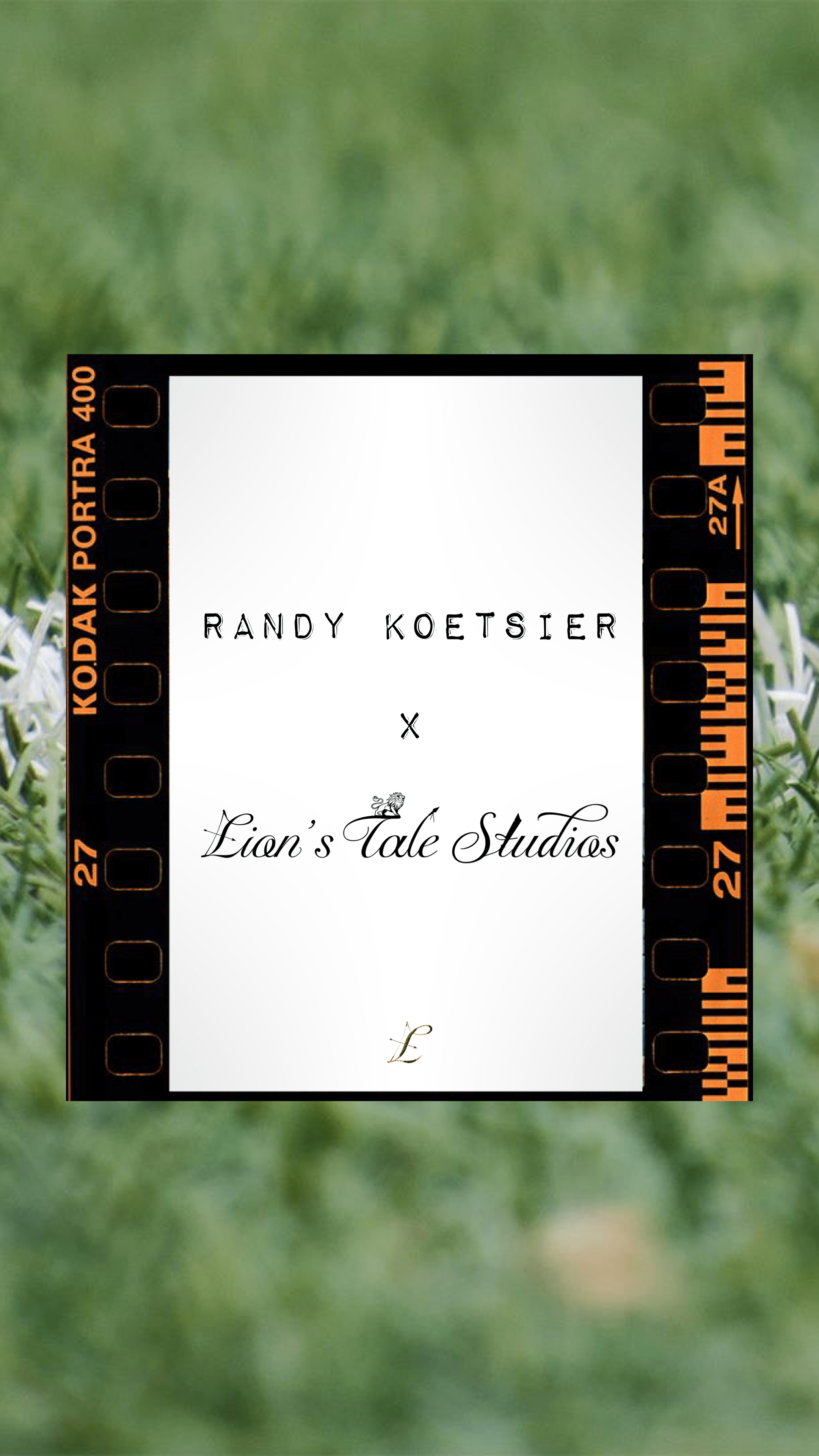 Blog #20 - Randy Koetsier x Lion's Tale Studios - Lion's Tale Studios