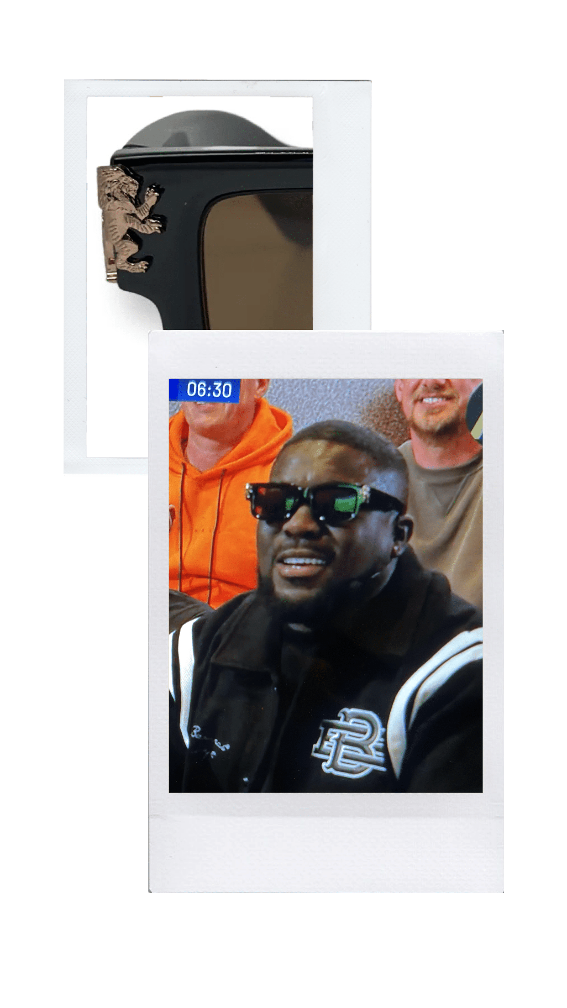 Blog #52 - Royston Drenthe wearing our eyewear at 'bij Andy op de bank' - Lion's Tale Studios