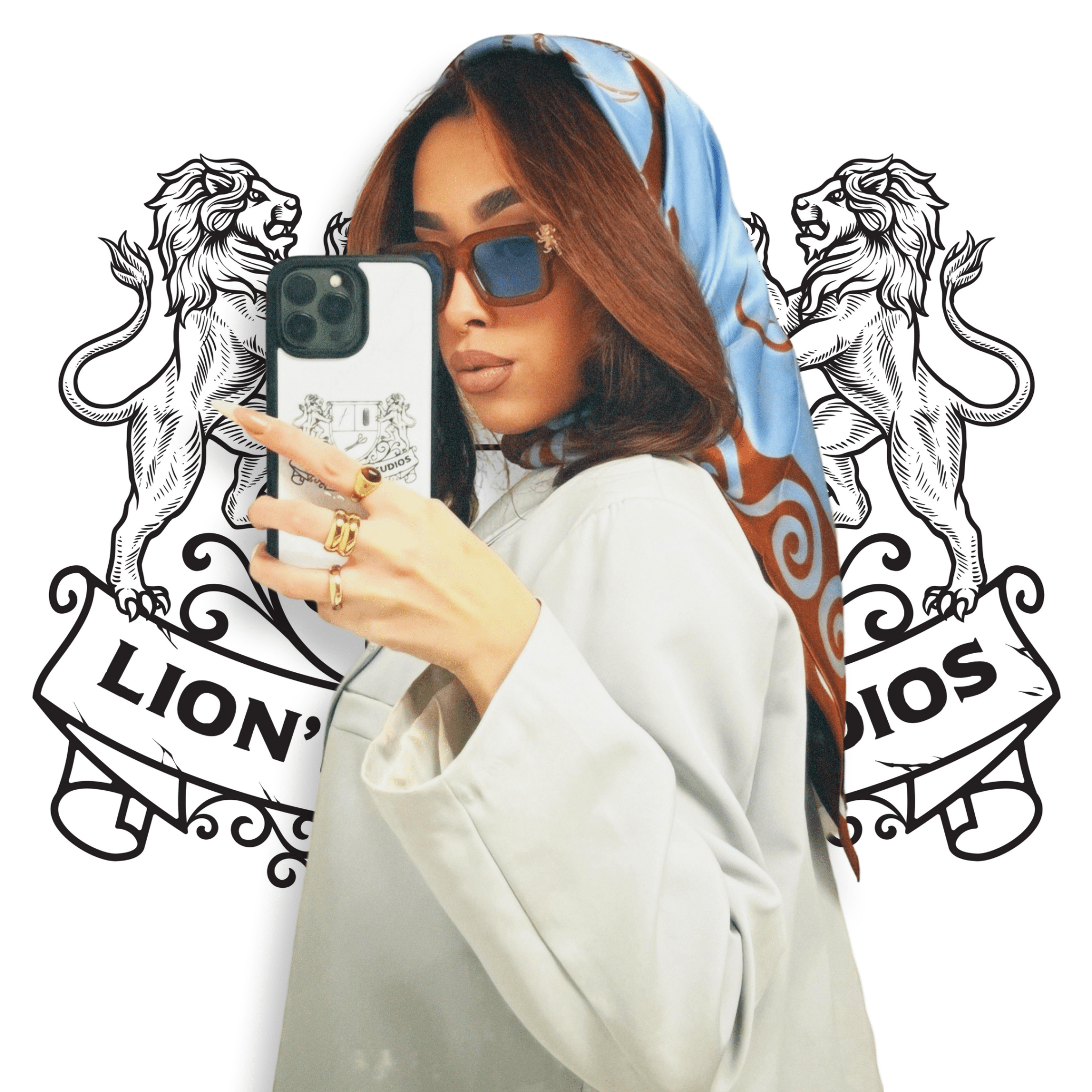 100% Pure Silk Scarf - Lion's Tale Studios