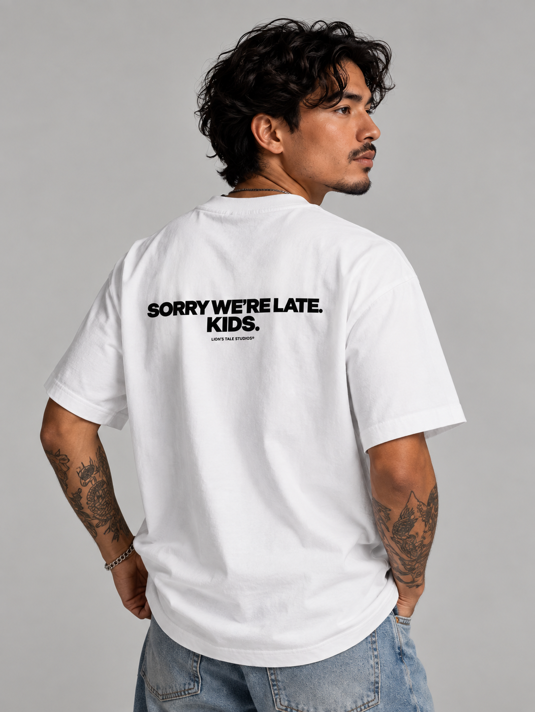 Sorry We’re Late Tee
