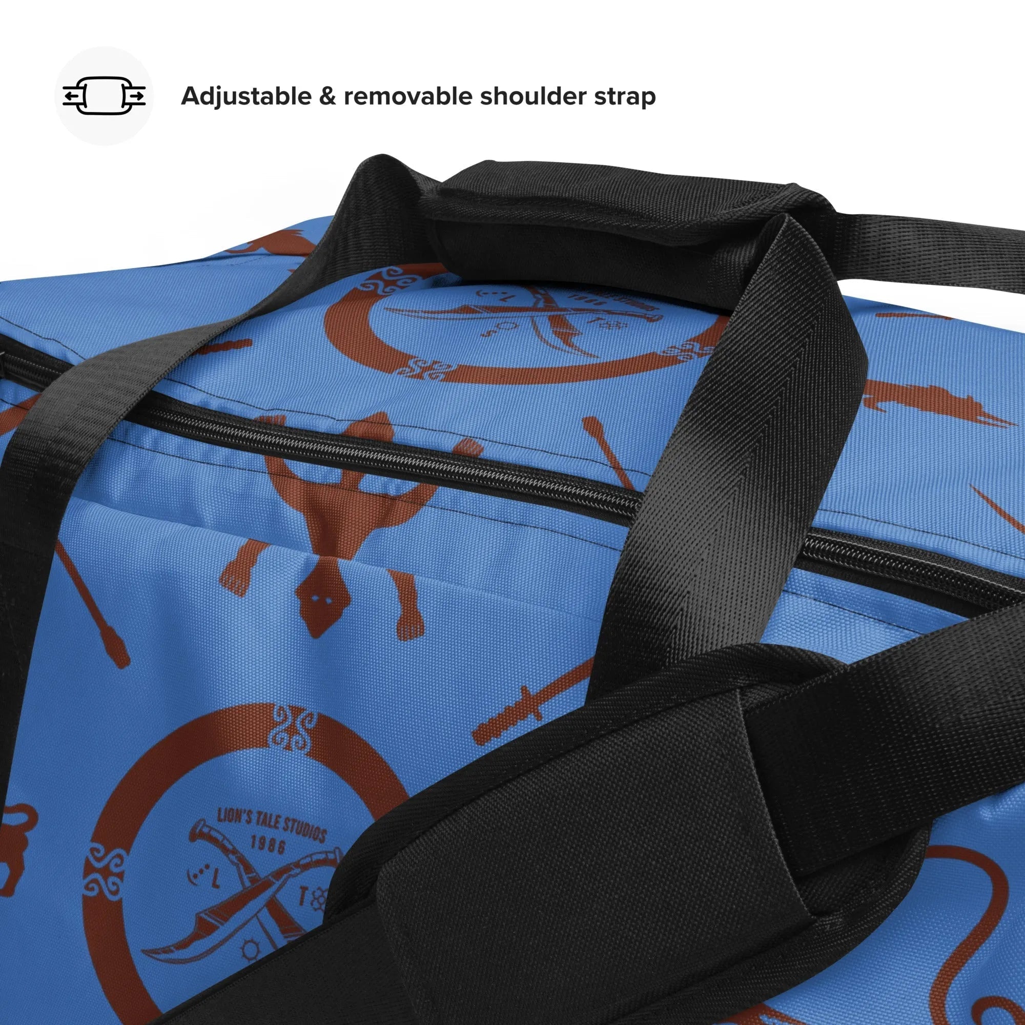 Duffle with LTS Eternal Print - Lion's Tale Studios