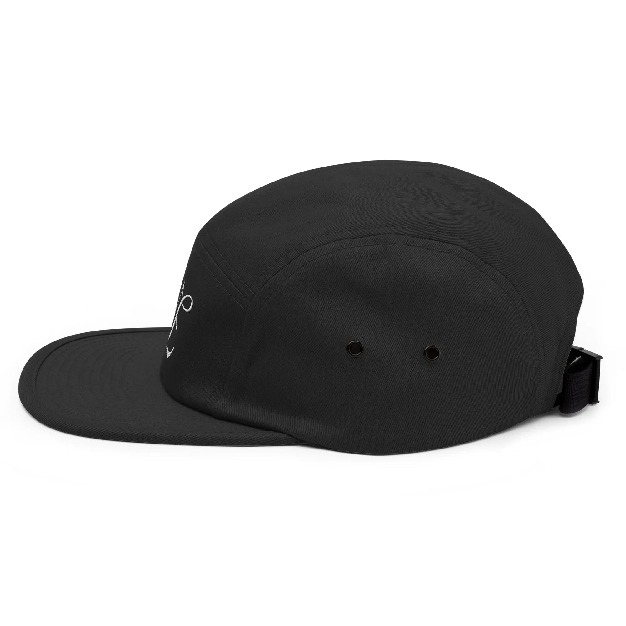 Five Panel Cap with LTS Luxe Archer Logo - Lion's Tale Studios