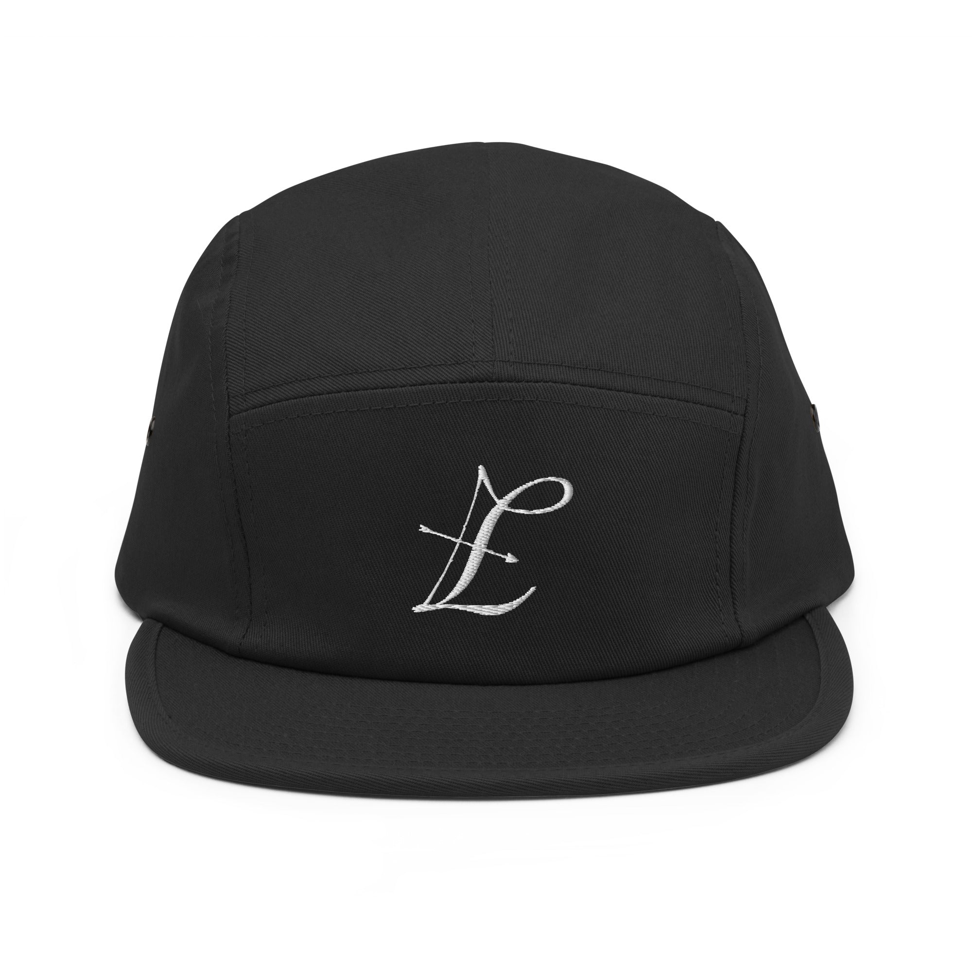 Five Panel Cap with LTS Luxe Archer Logo - Lion's Tale Studios