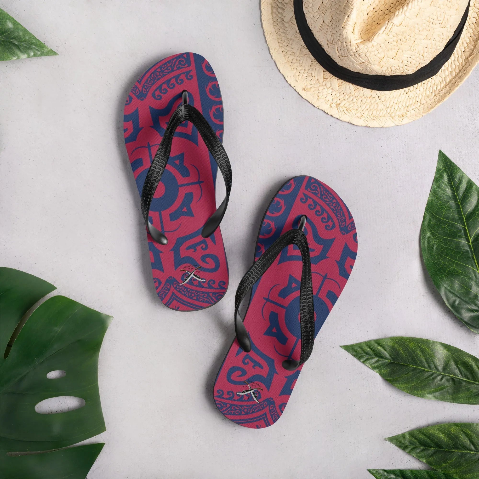 Flip - Flops with LTS Eternal Print - Lion's Tale Studios
