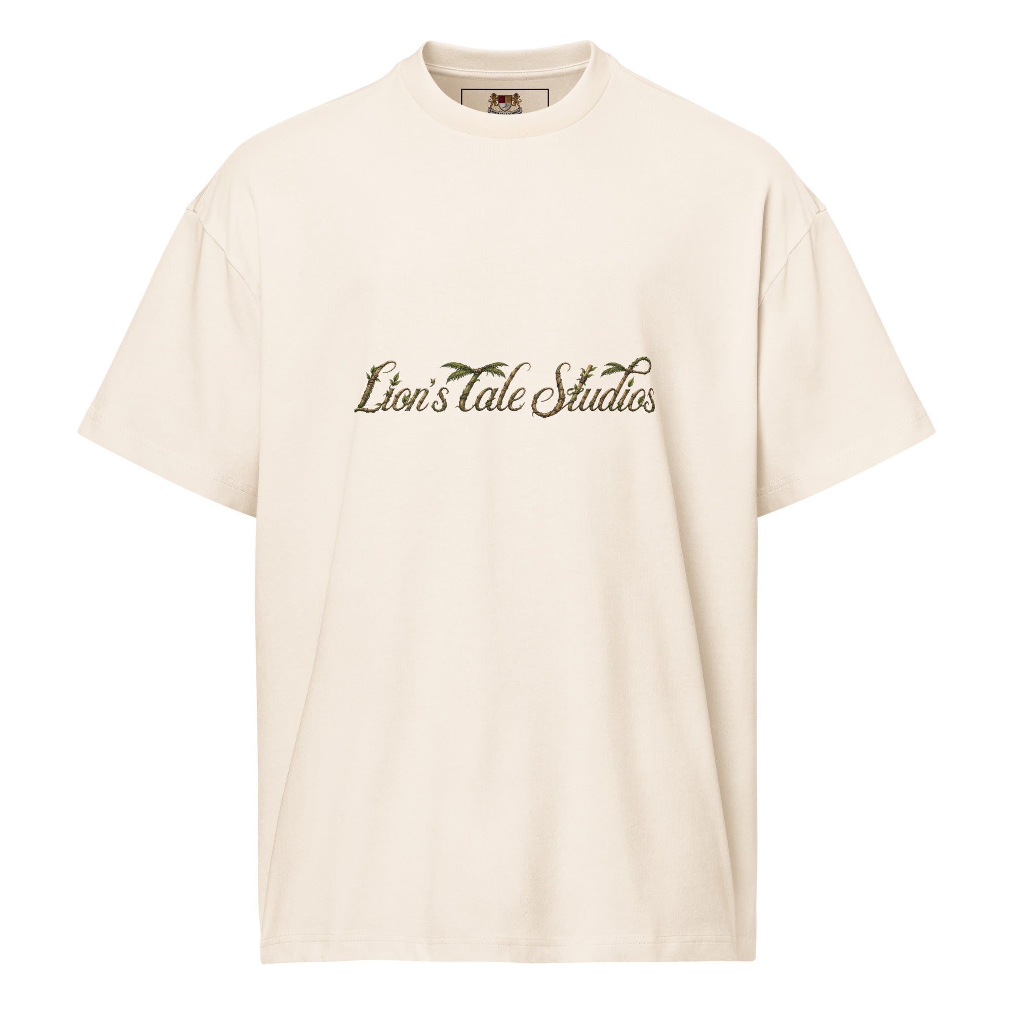 Men's Boxy Tropical Heritage Tee | Lion's Tale Studios