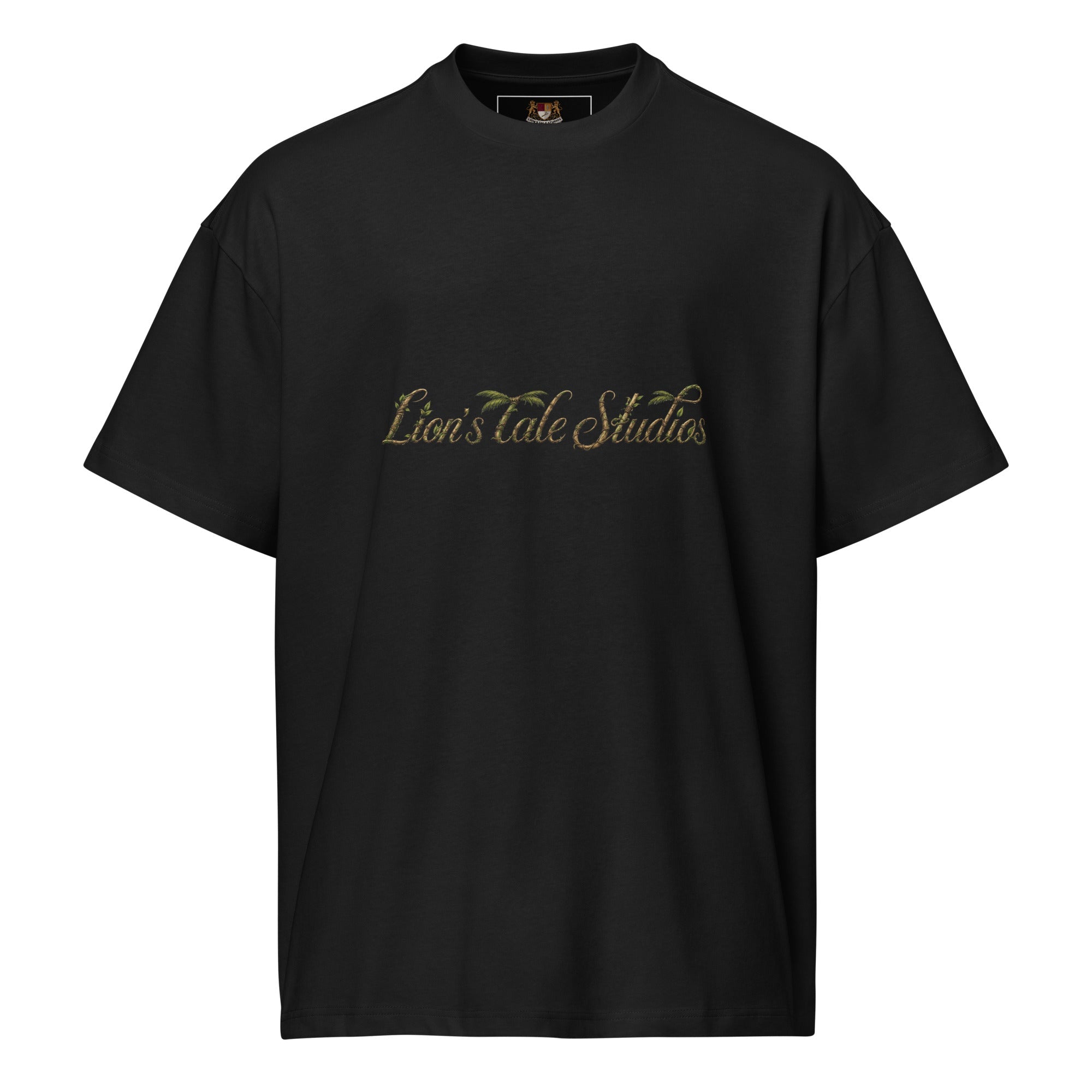 Men's Boxy Tropical Heritage Tee | Lion's Tale Studios