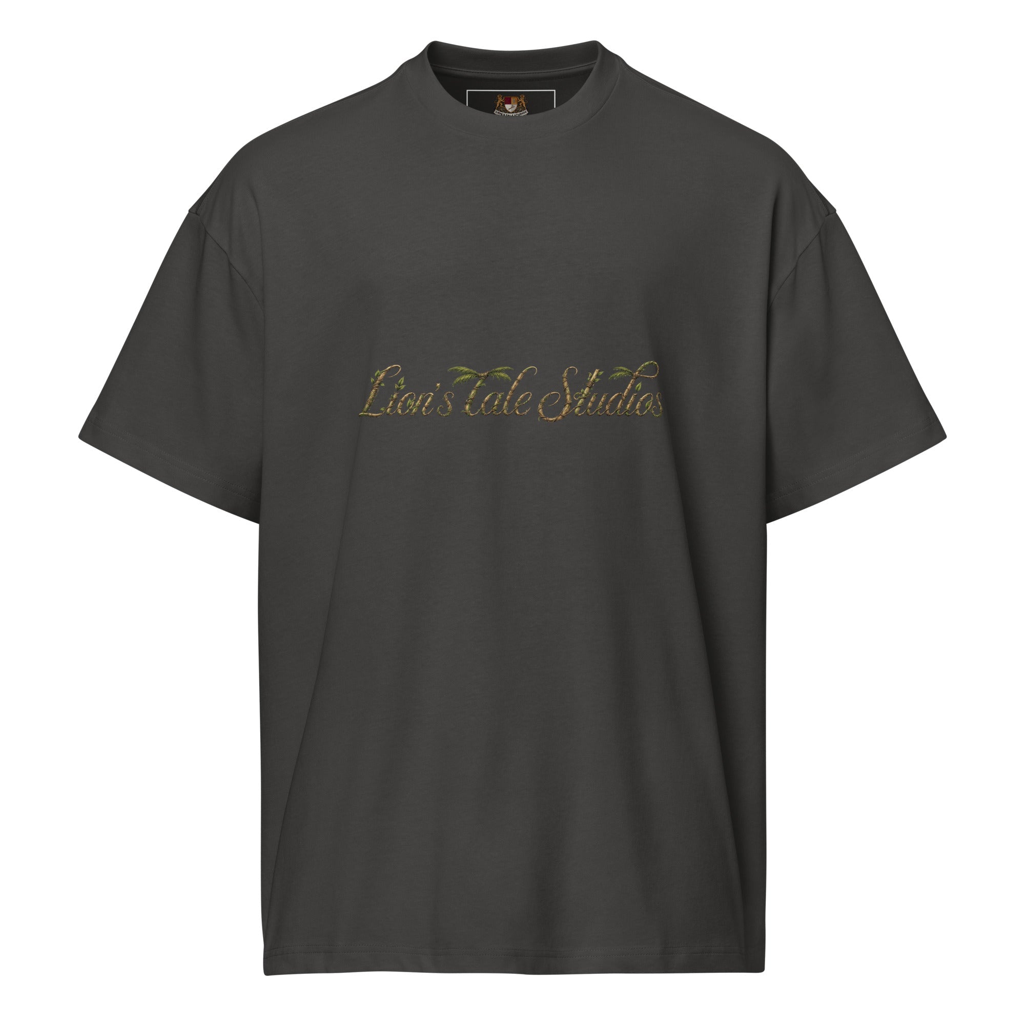 Men's Boxy Tropical Heritage Tee | Lion's Tale Studios