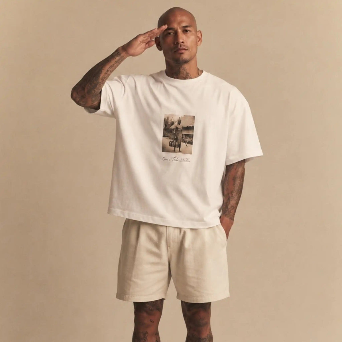 Men's Boxy Warrior Tee - Lion's Tale Studios