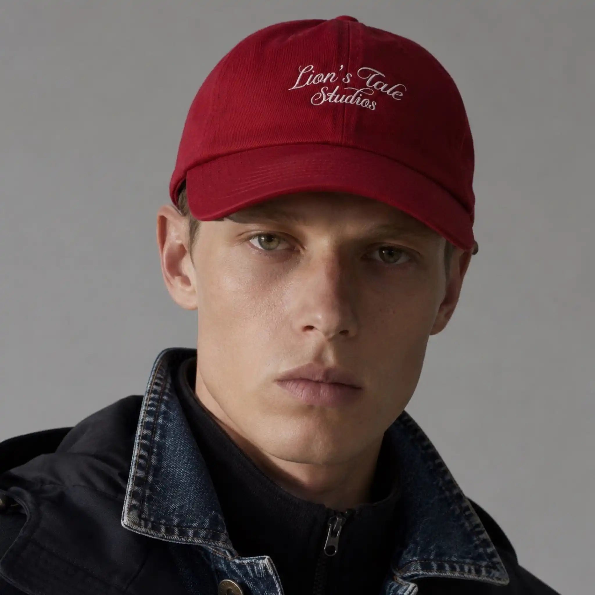 Papa Cap with LTS Double Arch Print - Lion's Tale Studios