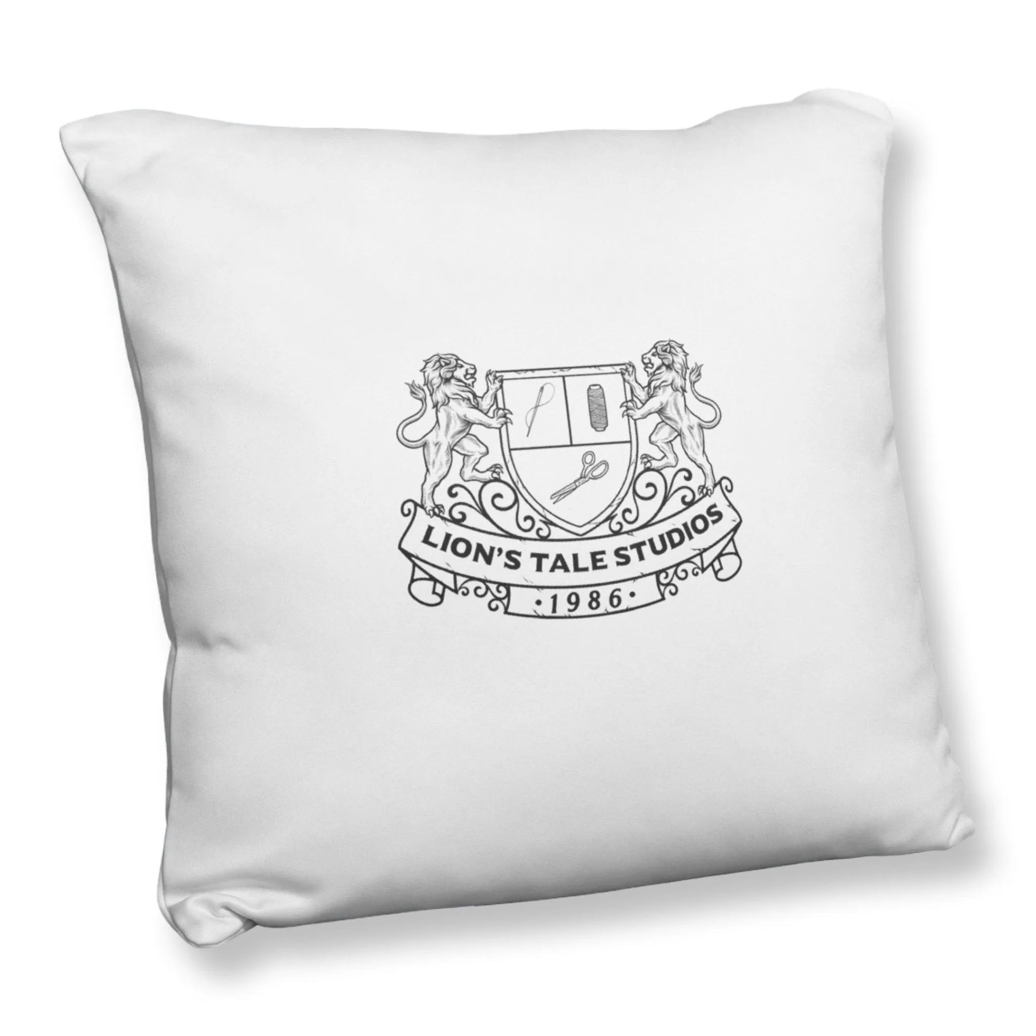 Pillow Case with LTS OG and Luxe Archer Logo - Lion's Tale Studios
