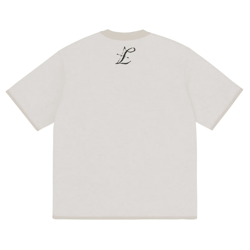 Knitted Tee with LTS Font - Lion's Tale Studios