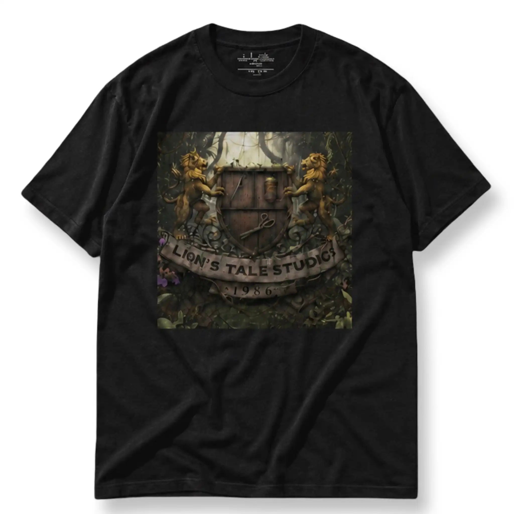 Unisex Classic Tee with LTS Jungle Print - Lion's Tale Studios