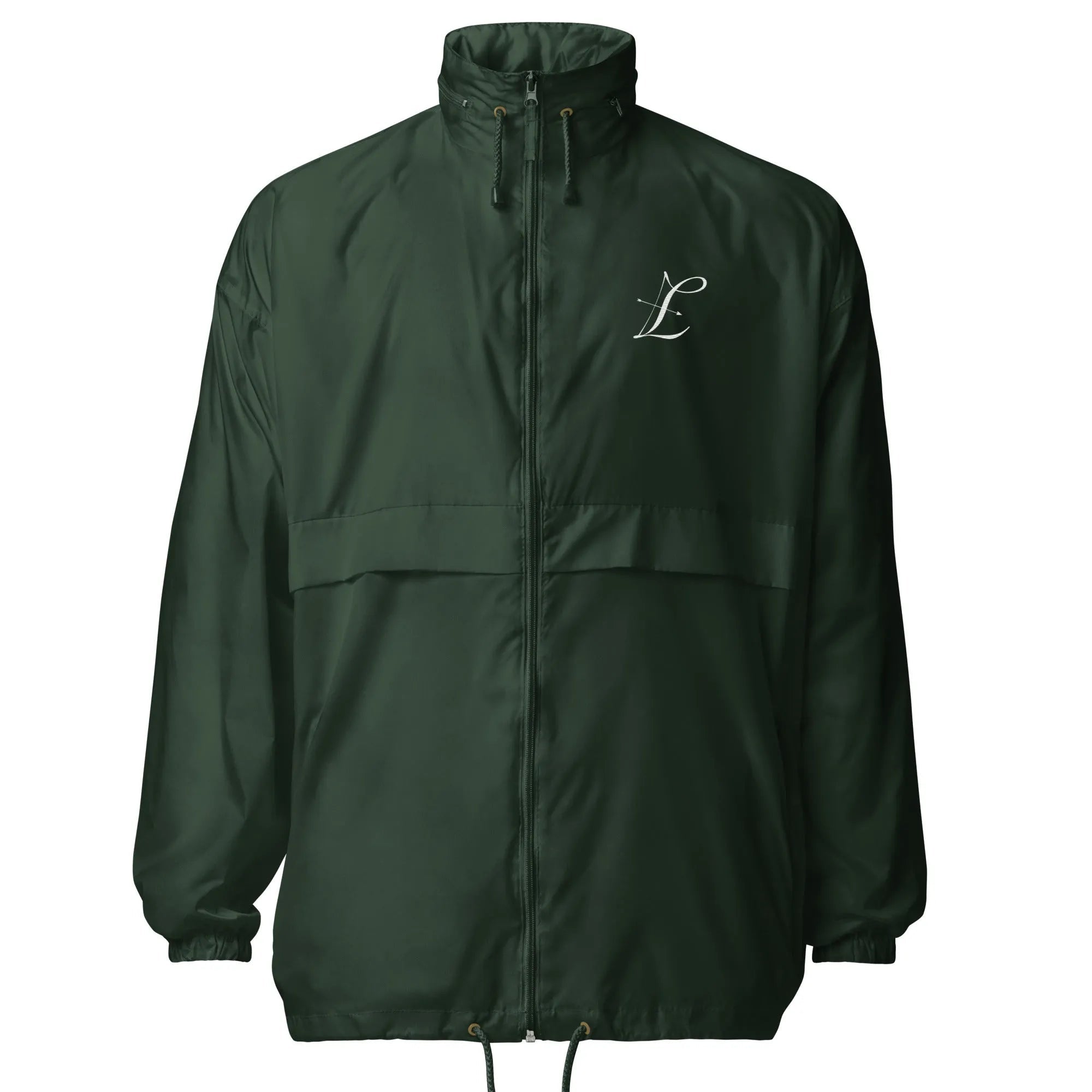 Unisex Windbreaker with LTS Luxe Archer Logo - Lion's Tale Studios
